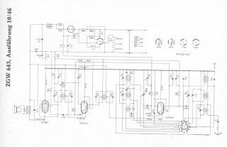 Blaupunkt ZGW643 ;Version 10 46 schematic circuit diagram